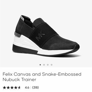 Michael Kors Felix wedge sneakers